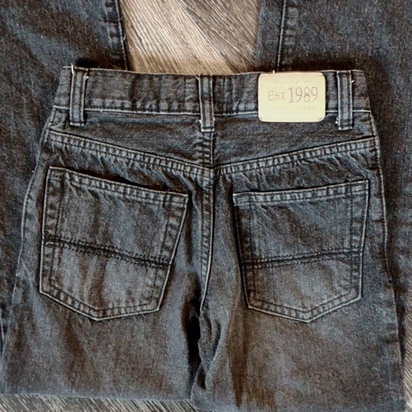 Boys Youth 8 Black Jeans Est. 1989 - Picture 3 of 6